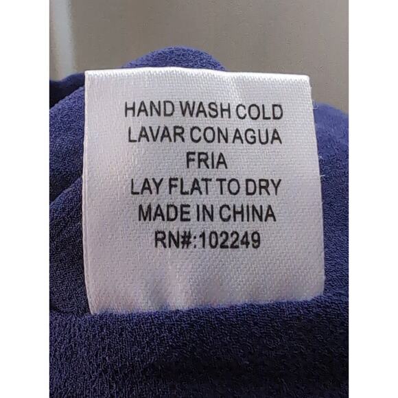 Skies are blue S floral boho long sleeve lightweight summer dress - Picture 7 of 8